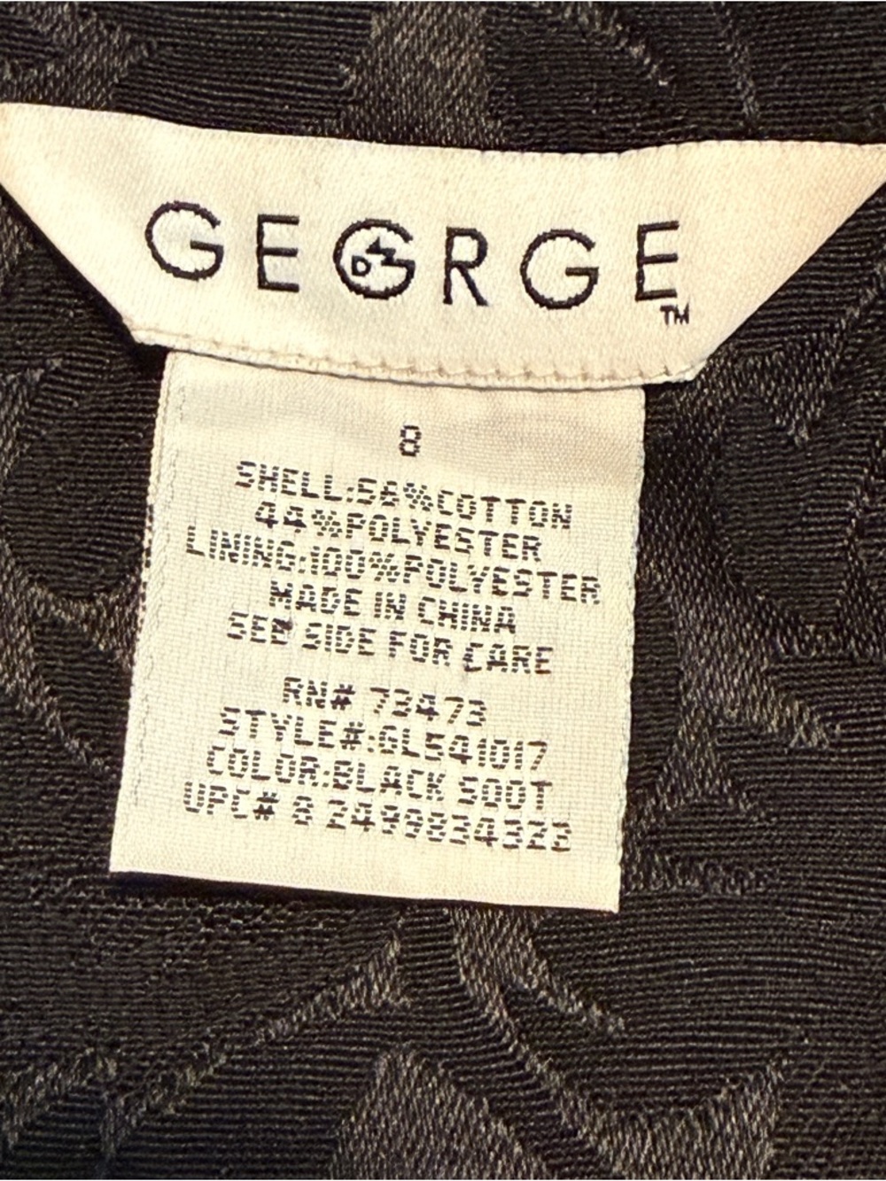 George Cropped Blazer - Picture 6 of 9